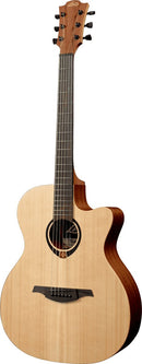LAG Guitars Tramontane T70 Auditorium Cutaway Acoustic Electric Guitar - T70ACE