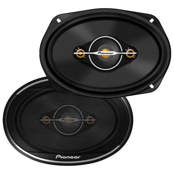 Pioneer 6x9" 4-Way Full Range Speakers Shallow Mount 450W Max / 90 RMS TS-A6961F