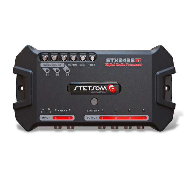 STETSOM STX2436BT Bluetooth DSP Equalizer/Crossover