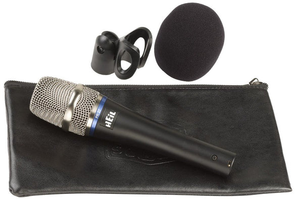 Heil Sound Dynamic Utility Handheld Microphone with Clip & Windscreen - PR22-UT