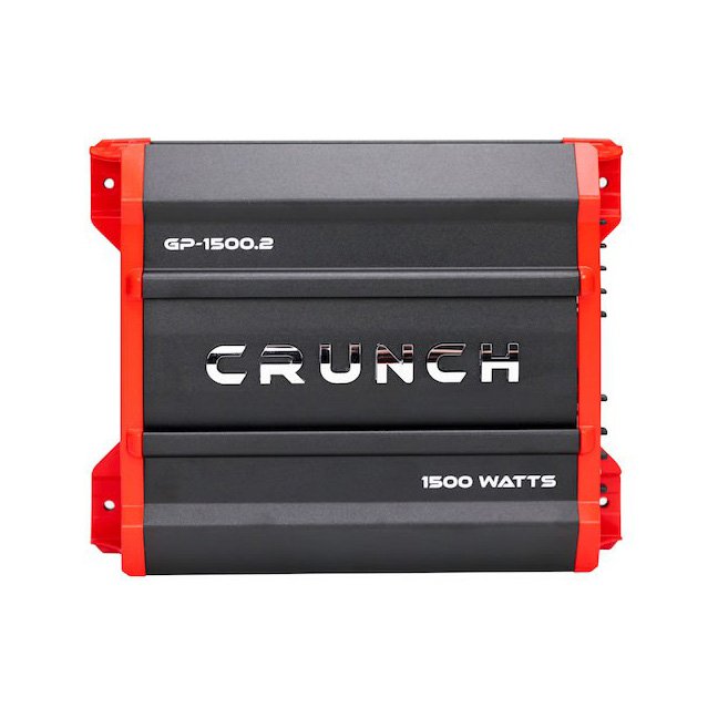 Crunch Ground Pounder 2 X 325 @ 4 Ohms 1 X 1500 Watts @ 4 Ohms Bridged GP-1500.2