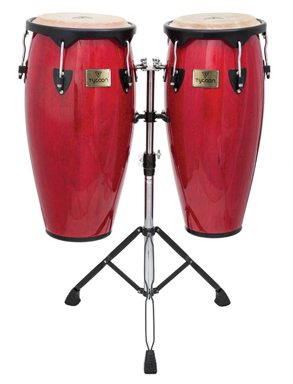 Tycoon Supremo Series 10” & 11” Red Congas - STC-1 B R/D