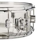 PDP Chad Smith Signature 6x14 Clear Acrylic Snare Drum - PDSN0614SSCS