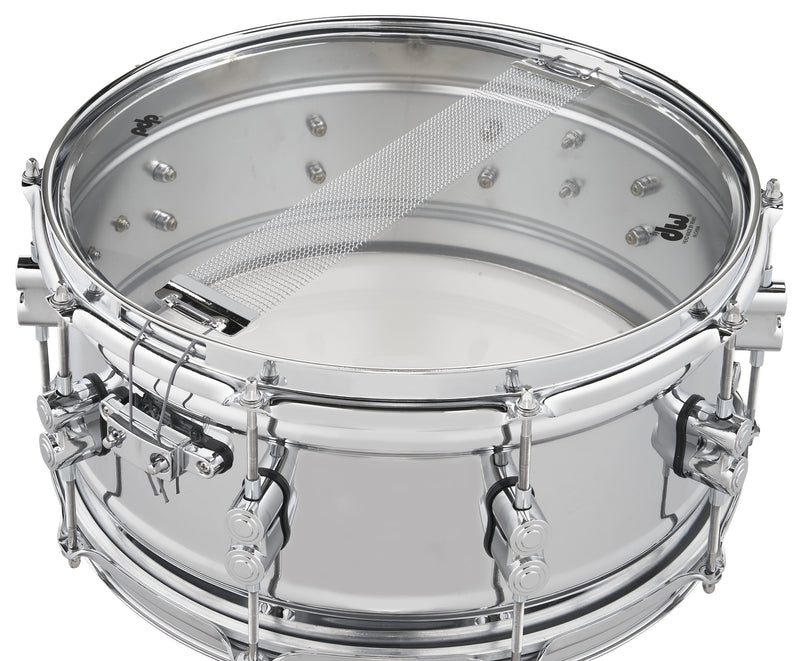 PDP Concept Metal 6.5x14 Chrome Snare Drum - PDSN6514SSCSC