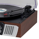 SYLVANIA SRC831 Turntable with 2 Built-in Speakers & USB Playback
