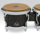 LP Uptown Series Bongo Set - Sculpted Ash w/ Chrome Hardware - LP201SA