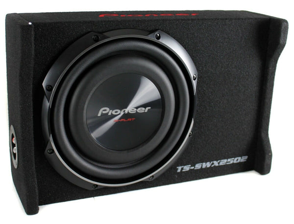 Pioneer 10-in 1200W Shallow-Mount Pre-Loaded Subwoofer Enclosure - TS-SWX2502