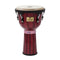 Tycoon Artist Series 12″ Djembe - Hand-Painted Red Finish - TJ-72BHPR