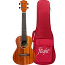 Flight Concert Ukulele w/ Gig Bag - Antonia C