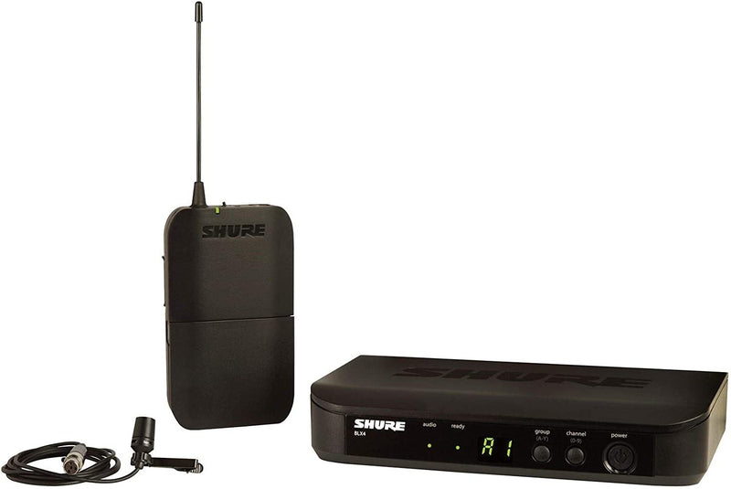 Shure Wireless Presenter System w/ CVL Lavalier Microphone - BLX14/CVL H11 Band