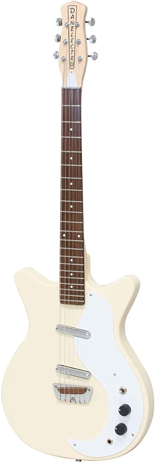 Danelectro Stock '59 Electric Guitar - Cream - STOCK 59-VINT CREAM
