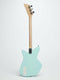 Loog Pro Electric Green 3-Stringed Solidbody Guitar - with Strap