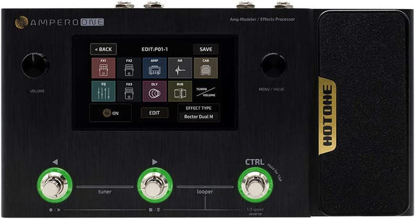 Hotone Ampero One Amp Modeler & Guitar Effects Processor - MP-80 