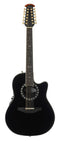 Ovation Timeless Balladeer 12-String Acoustic Electric - Black - 2751AX-5