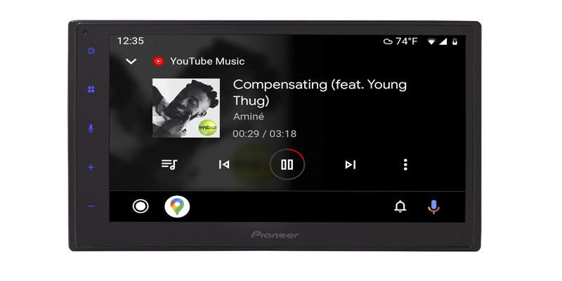 Pioneer 6.8" Touchscreen Digital Media Receiver w/ Android & Apple CarPlay