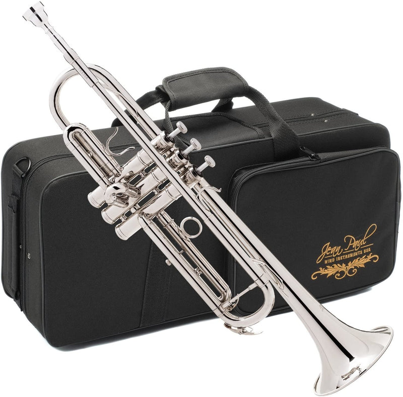 Jean Paul Trumpet TR-330N Nickel Plated - Key of Bb - Student