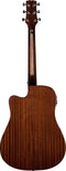 Jasmine J-Series Acoustic Electric Guitar w/ Case - Natural - JD39CE-NAT