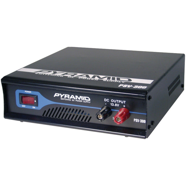 Pyramid 30-Amp Heavy-Duty Switching Power Supply with Cooling Fan - PSV300