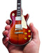 Axe Heaven Gibson 1959 Les Paul Standard Cherry Sunburst Mini Guitar Replica