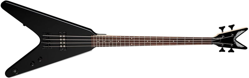 Dean Guitars V Metalman V Shaped 4-String Bass - Classic Black - VM