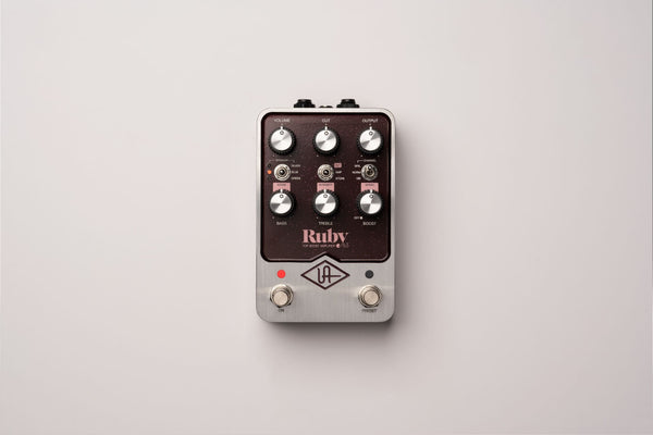 Universal Audio RUBY '63 Top Boost Amplifier Guitar Effect Pedal