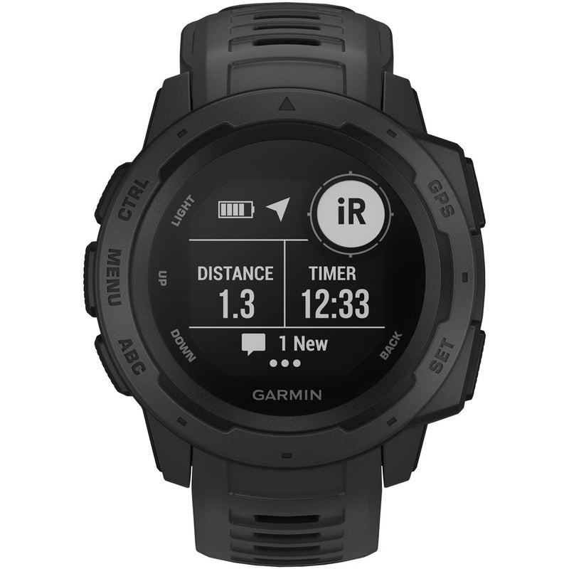 Garmin Instinct GPS Watch - Graphite - GRM0206400