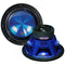 Audiopipe Blue Eye Candy 12" 4ohm DVC Woofer 1600W Max Aluminum Cone TXXAPD12BL
