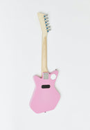 Loog Pro VI Mini Electric Guitar with Built-in Amplifier - Pink - LGPRVIEM