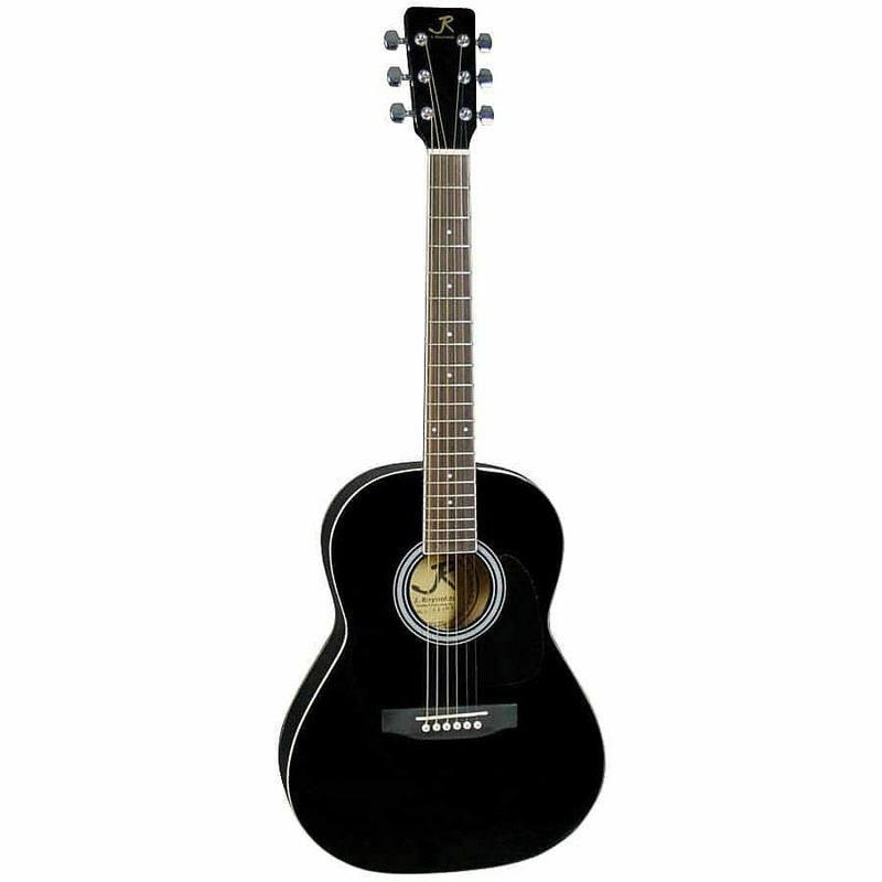 J. Reynolds 36-Inch Dreadnought Acoustic Guitar - Black - JR14BK