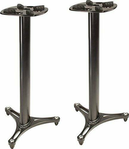 Ultimate Support MS-90/36B Studio Monitor Stand w/ Three Internal Channels
