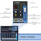 Pyle Pro Audio 8 Channels DJ Sound Mixer w/ Bluetooth - PMXU83BT