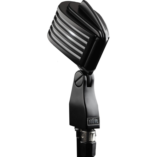 Heil Sound The Fin Retro-Styled Dynamic Microphone - Black Body/White LED