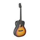 Stagg Auditorium Left-Handed Acoustic Guitar - Sunburst - SA35 A-VS LH