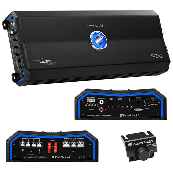 Planet AudioPulse Series 2 Channel Amplifier 3000W Max PL30002