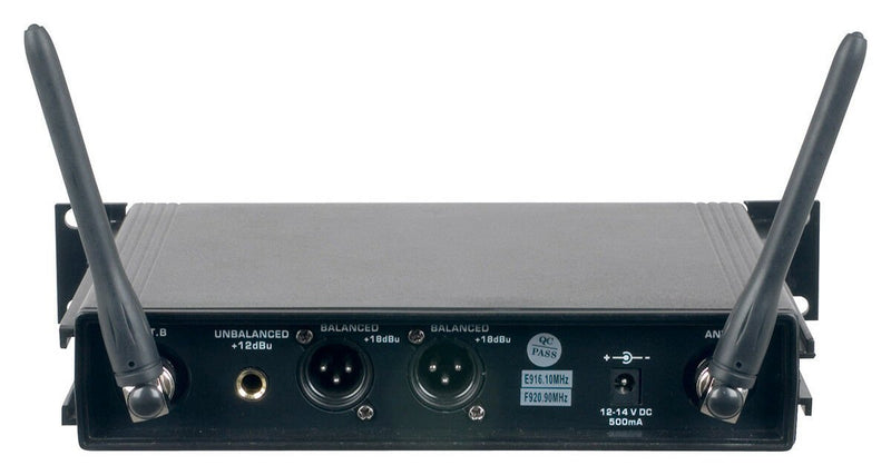 VocoPro UDHDUALB4 Pro Dual UHF/DSP Hybrid Wireless Microphone System