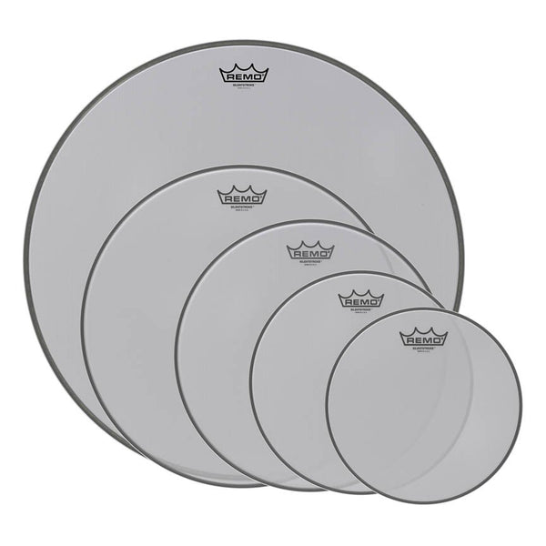 Remo Silentstroke Propack Drumhead 5 Pack - 12“/13”/14“/16”/22“ - PP-2220-SN-