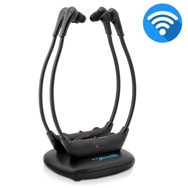 Pyle Dual Infrared Wireless Hearing Assistance Amplifier Headset  - PHPHA66