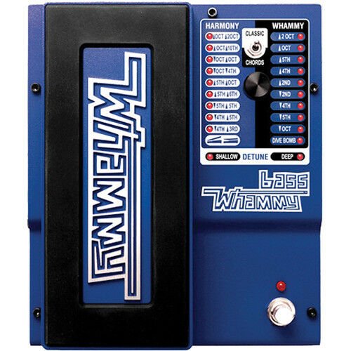 DigiTech Bass Whammy Pitch-Shift Effect Pedal for Bass Guitar