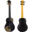 Flight Mandala Concert Travel Ukulele w/ Gig Bag - TUC-40 GD