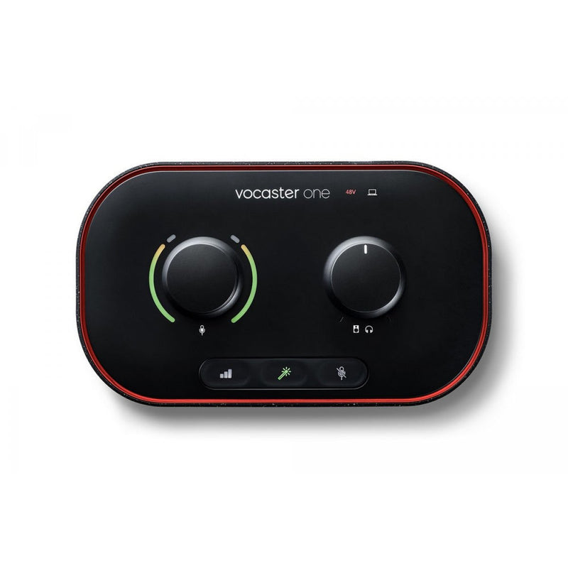 Focusrite Vocaster One Podcasting Interface for Recording as a Solo Creator