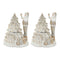 Santa with Spinning Christmas Tree (Set of 2)