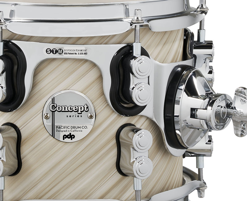 PDP Concept Maple 3-Piece Rock Drum Shell Kit - 24/13/16 - Twisted Ivory