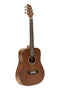 Stagg Acoustic Dreadnought Travel Guitar - Natural Finish - SA25 MAH TRAVEL