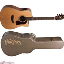 Washburn Heritage 100 Series | HD100SWCEK Acoustic Electric Guitar with Case