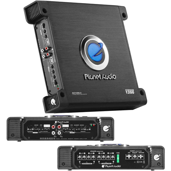 Planet Audio 4 Channel Amplifier 1200W MAX AC1200.4