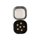 Martin 18APP14 Luxe Liquidmetal Bridge Pins - Gold with Pearl Inlay