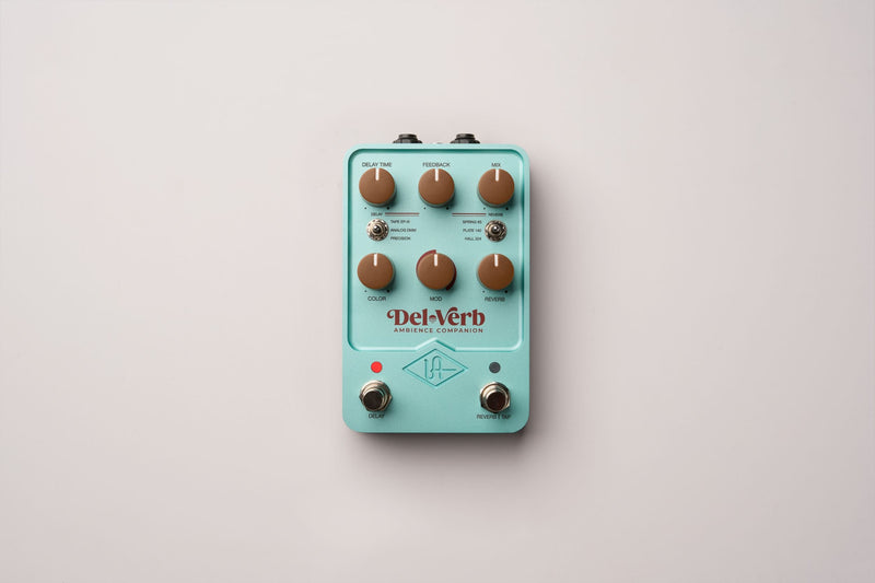 Universal Audio DEL-VERB Ambience Companion Reverb and Delay Pedal