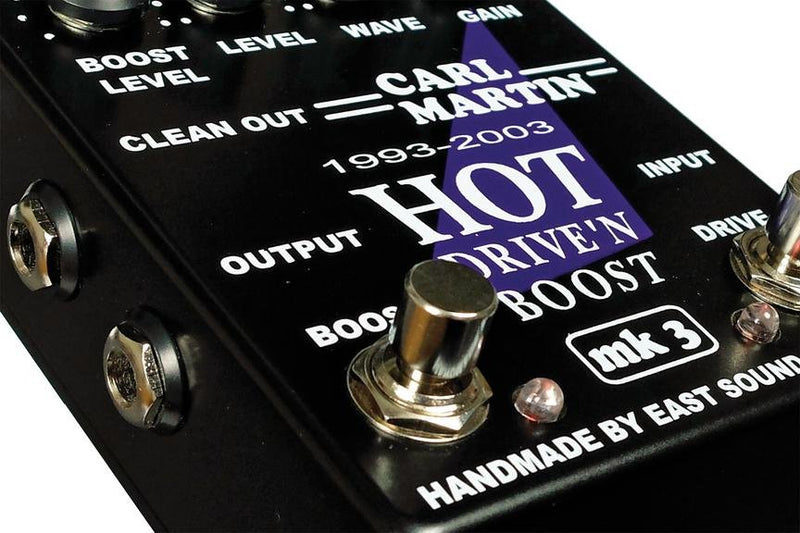 Carl Martin Hot Driven Boost MK3 Guitar Pedal - CM0014