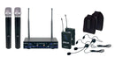VocoPro Dual Channel Digital Wireless Handheld/Headset/Instrument System