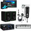 Home Recording Studio Bundle Set w/ Studio One Prime - AudioBox GO Mackie